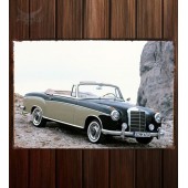 Металлическая табличка Mercedes-Benz S-Klasse Cabriolet (W180-128)1136